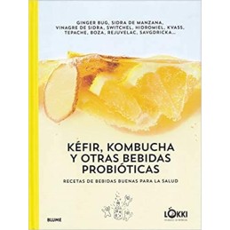 Kefir, kombucha y otras bebidas probioticas