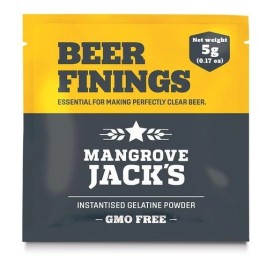 Mangrove jacks clarificante en polvo cerveza 5 gr