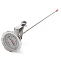 Termometro dial sonda acero inox