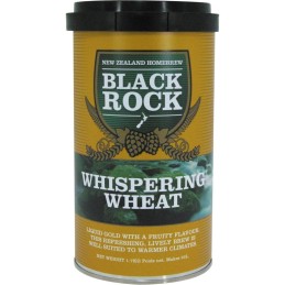 Cerveza whispering wheat   - Black Rock 1,7 kg - 23L