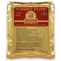 Levadura Turbo Pure 48 horas/18 grados -  135 gr